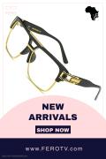 Retro Oversized Pilot Sunglasses Metal Frame for Men Women Square SunGlasses Gold