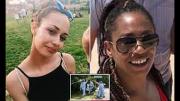 Two police officers are arrested after ‘taking selfie next to bodies of sisters who were stabbed to death